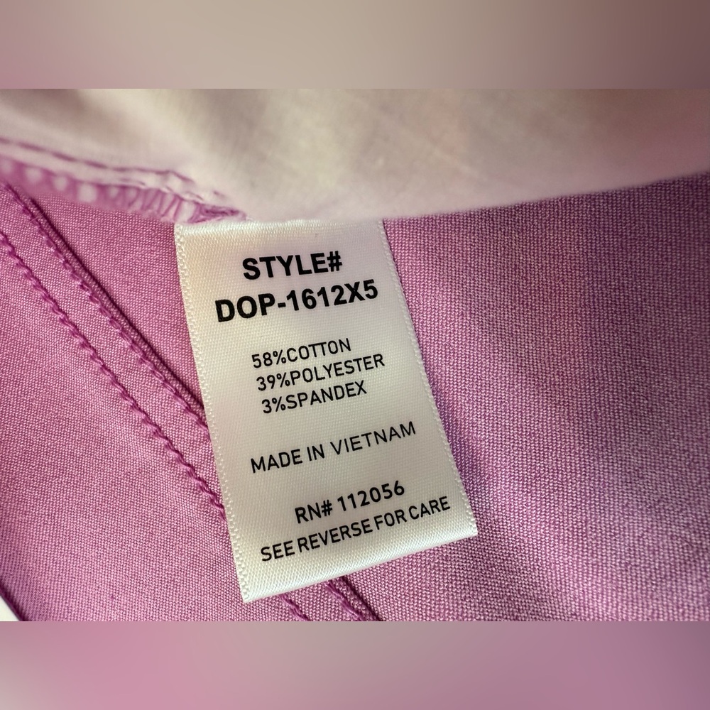 NWT Bootcut Jeans Zenana Color Mauve pink 3X plus size (bin GG41) - Picture 8 of 10